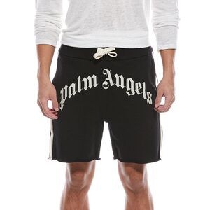 Palm Angels Mens  Short, Black